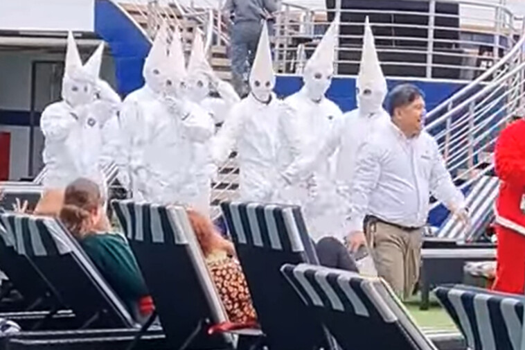 australian-cruise-passengers-shocked-as-staff-dress-up-as-‘kkk-members’