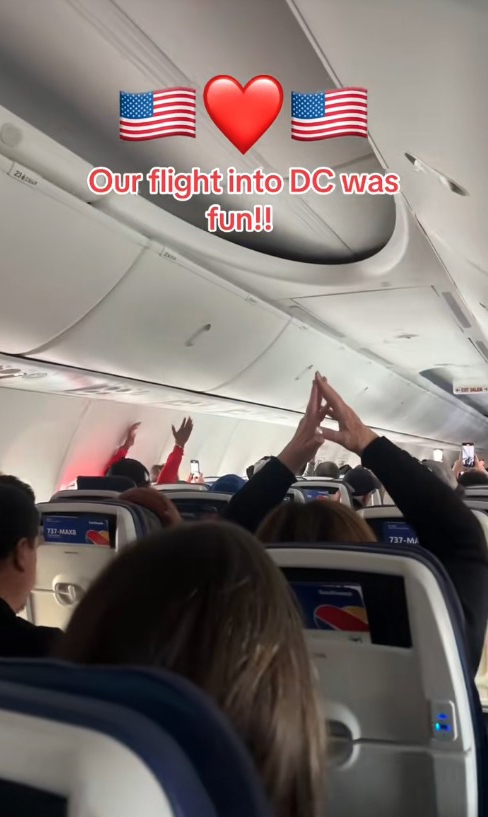 passengers-flying-to-dc-celebrate-trump-with-‘ymca’-sing-along-on-plane:-‘such-a-fun-vibe’