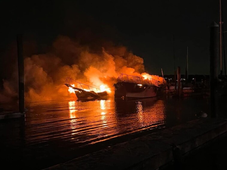 boater-hospitalized-as-two-yachts-catch-fire-and-sink-at-long-island-marina