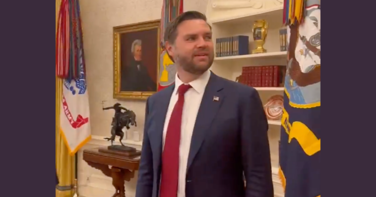 touching-moment:-vice-president-jd-vance-visits-the-oval-office-for-the-first-time-(video)