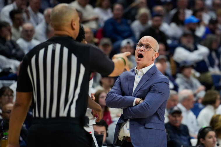 uconn’s-dan-hurley-doubles-down-after-latest-sideline-eruption-at-an-official,-blames-cameras-for-only-showing-him