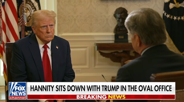 trump-says-us-problems-‘all-solvable’-in-first-interview-since-returning-to-the-white-house-as-president-sits-down-with-sean-hannity