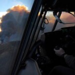 hughes-fire:-california-air-national-guard-releases-video-showing-cockpit-view-of-plane-fighting-the-blaze