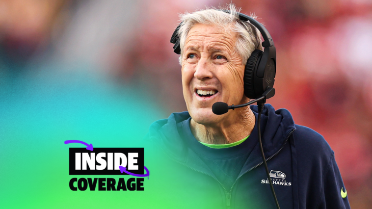 raiders-hire-pete-carroll,-jaguars-get-liam-coen-&-is-mahomes-vs-allen-the-new-brady-vs.-manning?-|-inside-coverage