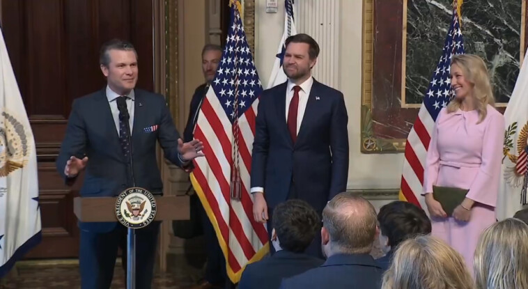 watch:-“all-praise-and-glory-to-god”-–-pete-hegseth-speaks-during-swearing-in-ceremony-for-defense-secretary