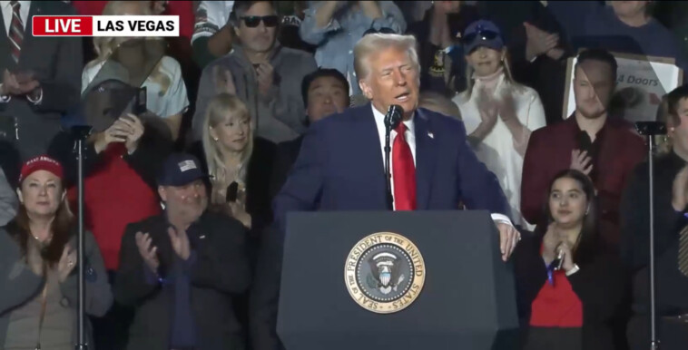 watch-live:-president-trump-holds-post-inauguration-rally-in-las-vegas-—-expected-to-follow-through-on-“no-tax-on-tips”-promise