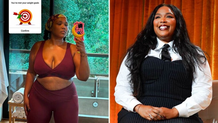 lizzo-celebrates-reaching-weight-loss-goal:-‘i-haven’t-seen-this-number-since-2014!’