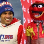 bills’-mack-hollins-arrives-for-afc-championship-game-in-wild-animal-muppet-outfit