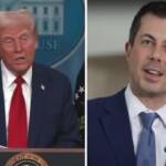 “he’s-a-disaster.-he’s-just-got-a-good-line-of-bullshit”-–-trump-eviscerates-pete-buttigieg-during-presser-on-reagan-international-mid-air-collision