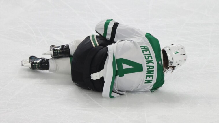 stars’-heiskanen-doubtful-for-4-nations-after-hit