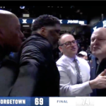 georgetown’s-ed-cooley-confronts-xavier-fan-in-ugly-scene-at-end-of-big-east-battle