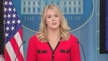 watch-live:-white-house-press-secretary-karoline-leavitt-gives-press-briefing-at-1-pm-et