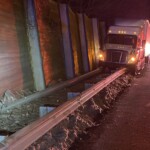 drunken-tractor-trailer-driver-crashes-on-lie,-leaving-trail-of-wreckage-and-spilled-fuel:-cops