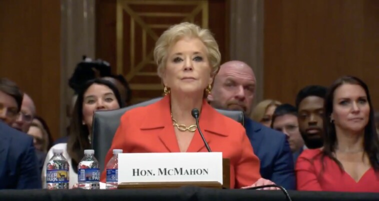 linda-mcmahon-outlines-plans-to-dismantle-department-of-education,-faces-wwe-taunts-at-lively-confirmation-hearing