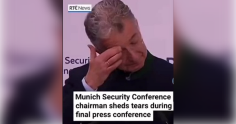 must-see-video:-munich-security-conference-chairman-goes-on-stage-and-cries-like-a-baby-after-jd.-vance-rocks-his-world