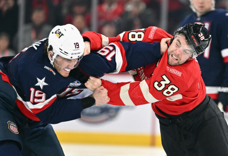 4-nations-face-off:-usa,-canada-to-meet-in-final-after-fight-filled-first-matchup