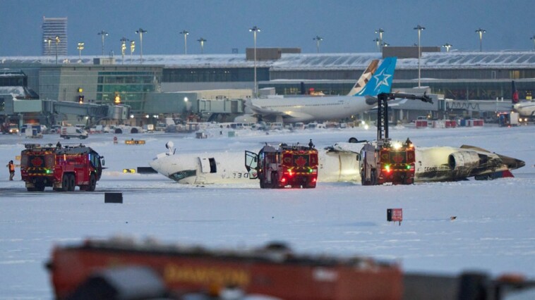 toronto-plane-crash-survivors-seen-taking-luggage-amid-emergency-exit;-travel-experts-weigh-in