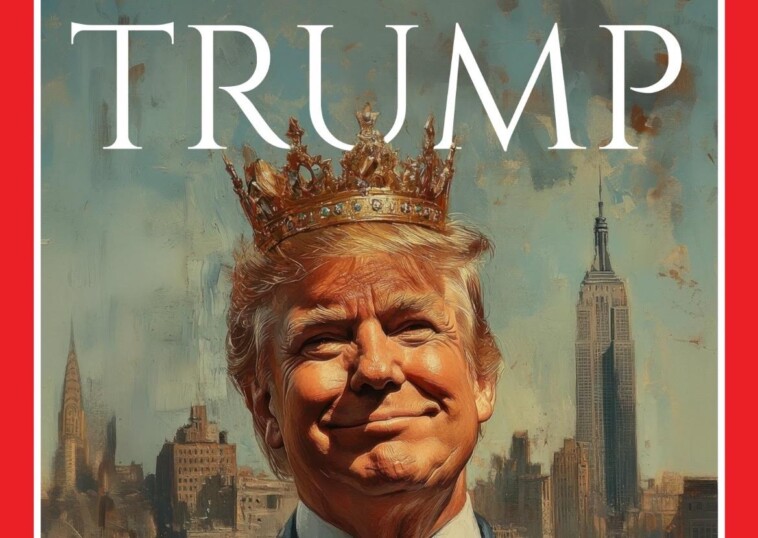 leftists-lose-it-after-white-house-trolls-with-‘long-live-the-king’-trump-meme