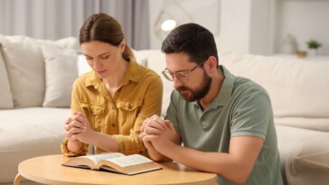 christian-couple-praying-their-kid-throws-up-so-they-can-avoid-hosting-small-group-tonight