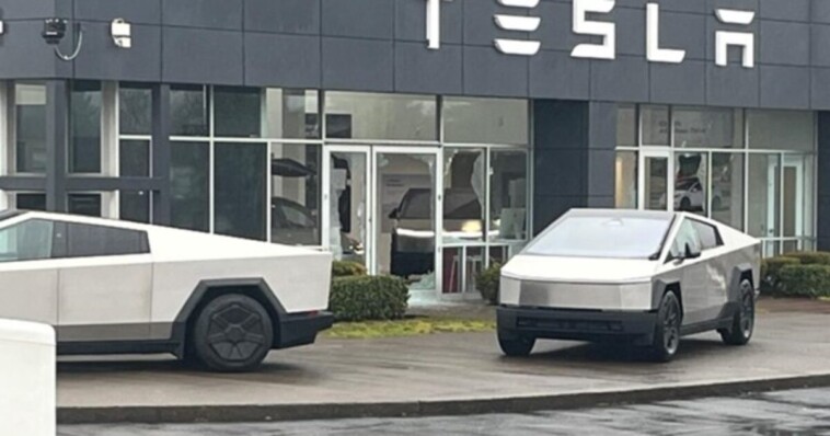 words-have-consequences:-tesla-dealership-shot-up-in-oregon-following-violent-rhetoric-from-democrat-politicians-–-second-criminal-incident-at-location-in-a-month