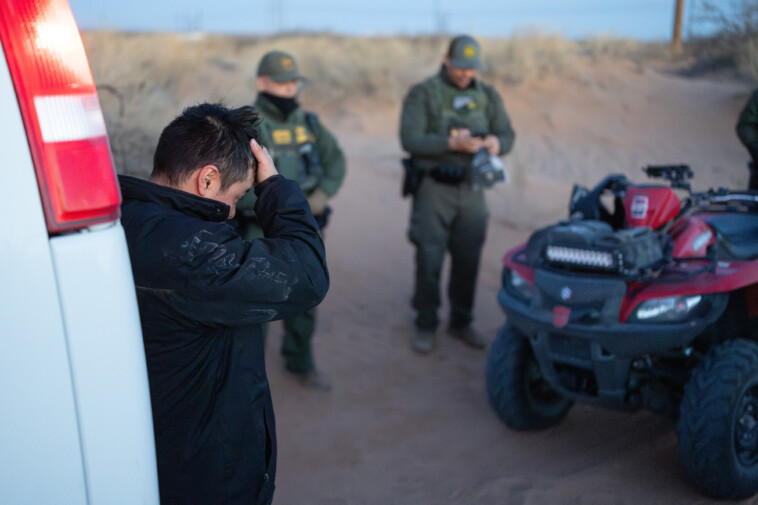 on-the-border,-federal-agents-now-outnumber-illegal-crossers-—-and-migrants-cry-when-they-get-caught