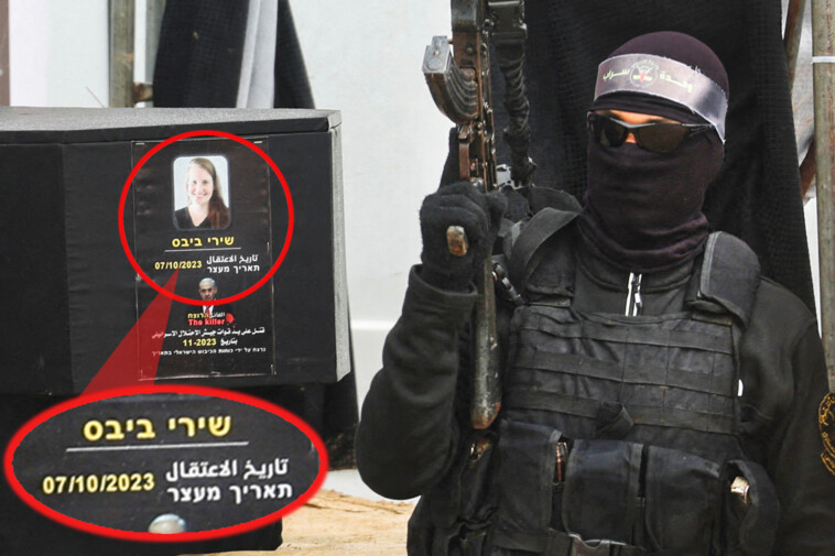 hamas-leaves-sick-message-on-shiri-bibas’-coffin-after-her-body-is-returned-from-gaza-strip