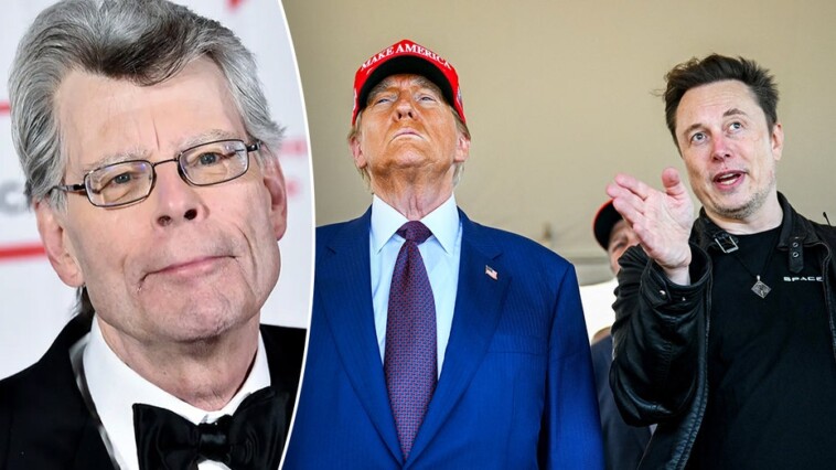 stephen-king-returns-to-x,-hurls-insults-at-trump,-musk-after-vowing-to-leave-‘toxic’-platform