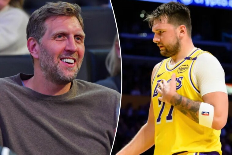 dirk-nowitzki-reveals-lengths-he-went-to-support-‘disappointed’-luka-doncic-after-lakers-trade:-‘was-weird’