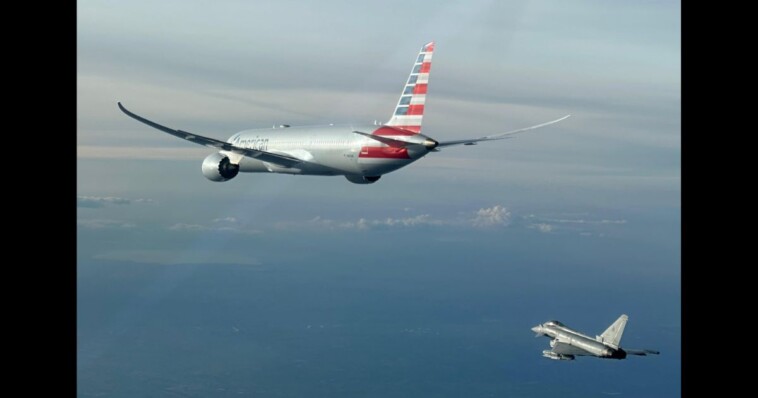 american-airlines-flight-diverted,-escorted-by-fighter-jets-over-‘possible-security-issue’