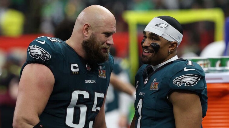 eagles’-lane-johnson-has-1-emoji-response-to-call-to-ban-‘tush-push’