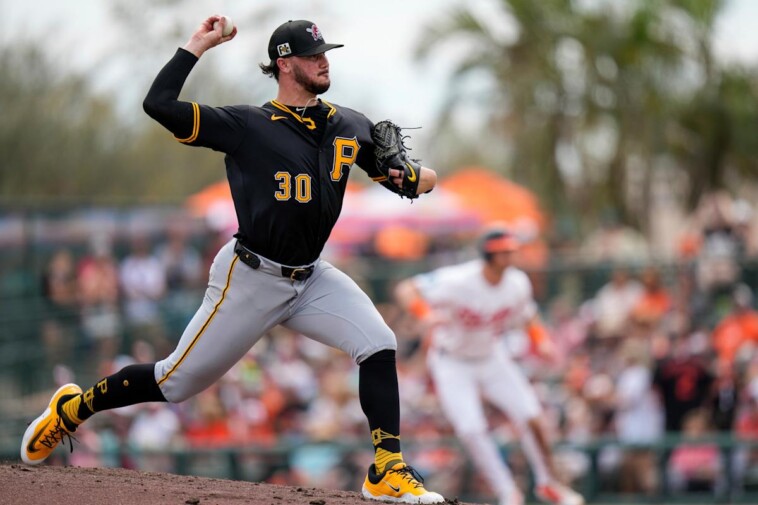 pirates’-paul-skenes-allows-1-run,-4-hits-in-spring-debut,-working-on-2-new-pitches