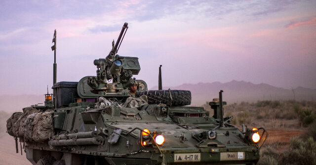 trump-sending-3,000-more-troops,-armored-strykers-to-southern-border