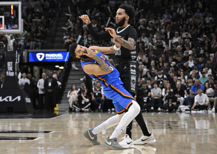 thunder-spurs-game-turns-ugly-with-scuffle-as-multiple-players-ejected