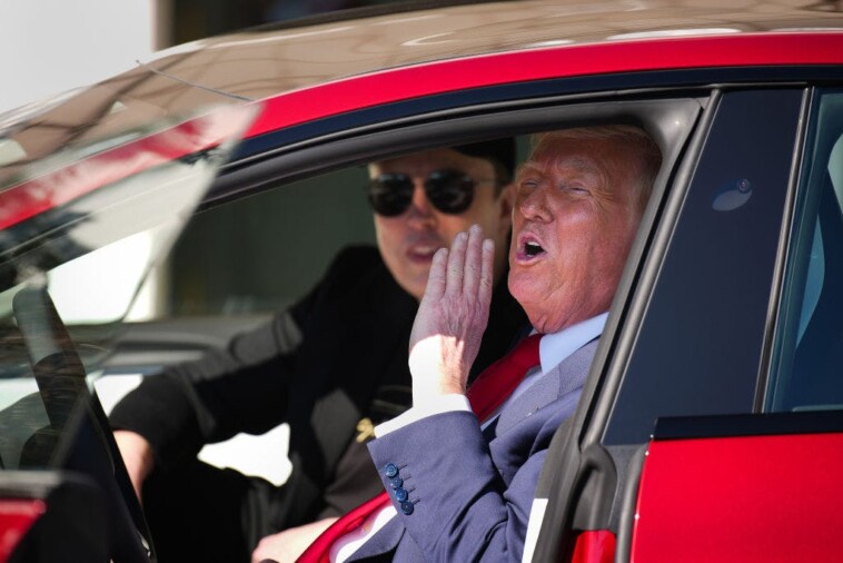 ‘i’m-gonna-stop-‘em’:-trump-might-label-tesla-vandals-domestic-terrorists