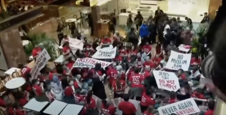 just-in:-radical-mob-storms-trump-tower—arrests-are-being-made-[video]