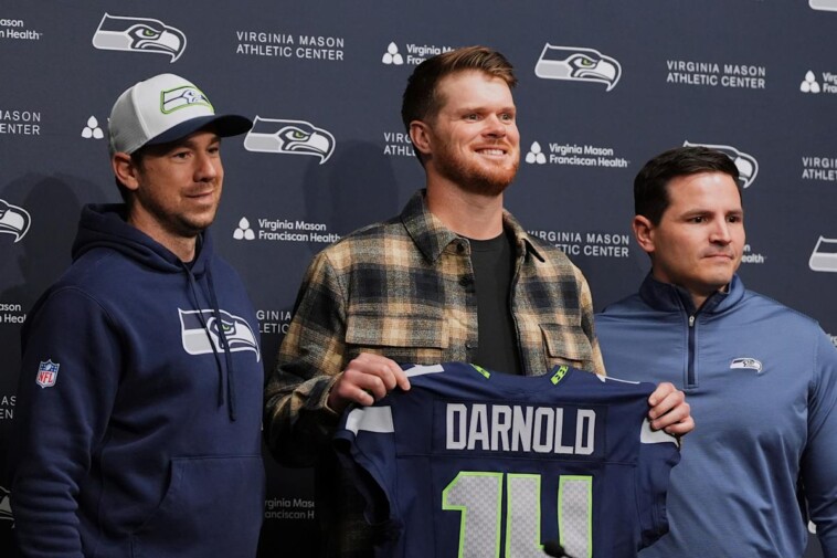 sam-darnold-credits-brock-purdy-for-'unlocking'-his-game-during-seahawks-intro-news-conference