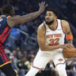 karl-anthony-towns-shines-but-draymond-green-gets-last-laugh-as-knicks-fall-to-warriors