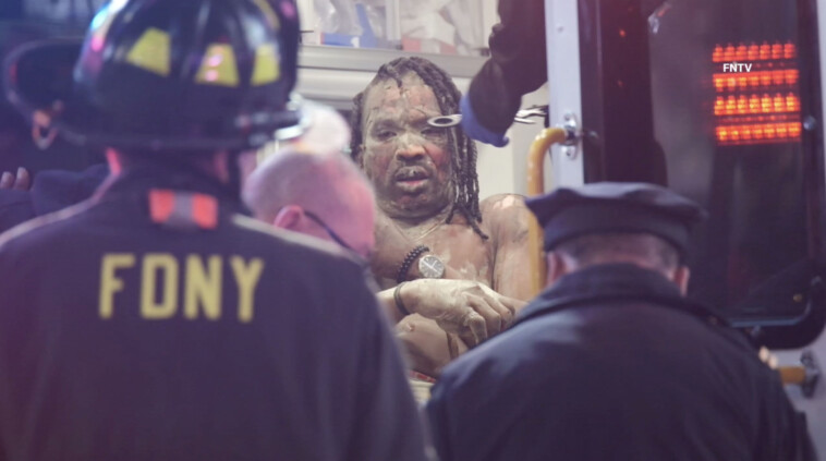 man-set-on-fire-in-times-square,-leaving-him-horrifically-burned:-video