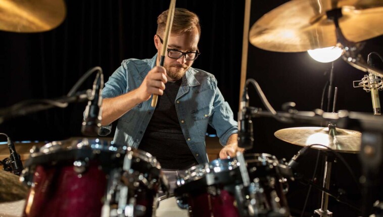 worship-team-drummer-makes-up-for-lack-of-skill-with-abundance-of-volme