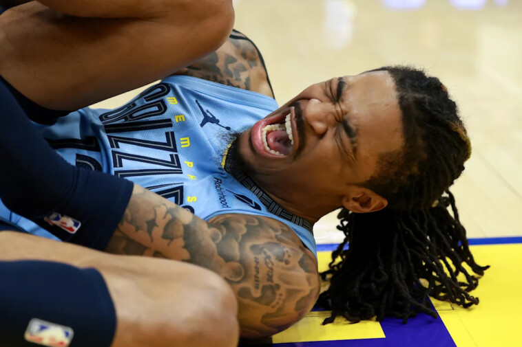 ja-morant-returns-after-rolling-ankle-during-grizzlies-warriors-play-in-game
