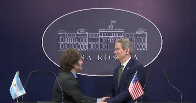 javier-milei-welcomes-scott-bessent:-‘argentina-intends-to-be-a-firm-ally’