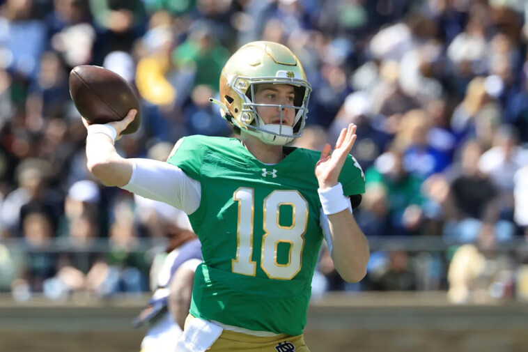 notre-dame-qb-steve-angeli-reportedly-entering-transfer-portal