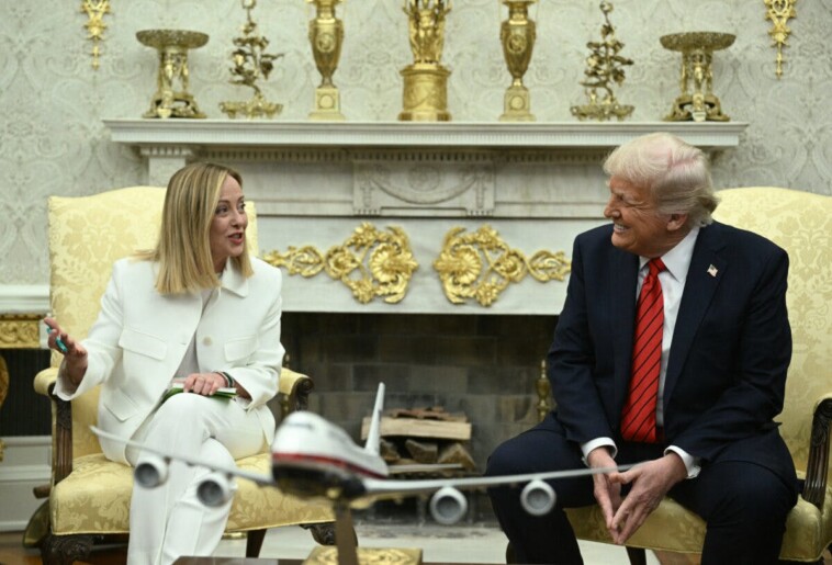 ‘there-will-be-a-trade-deal,-100%’:-trump-eyes-eu-agreement-in-meeting-with-meloni