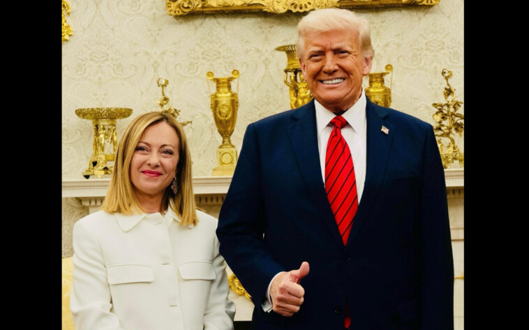 italian-pm-giorgia-meloni-says-she-and-trump-will-together-‘make-the-west-great-again’-(video)