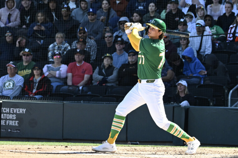 fantasy-baseball:-a’s-nick-kurtz-loudly-knocking-on-door-to-provide-rookie-boost