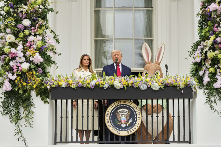 donald-and-melania-trump-welcome-thousands-to-annual-white-house-easter-egg-roll:-photos