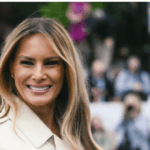 fashion-notes:-melania-trump-attends-easter-egg-roll-in-leather-trench-coat