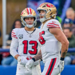 brock-purdy-shows-up-for-first-round-of-voluntary-49ers-otas,-george-kittle-does-not