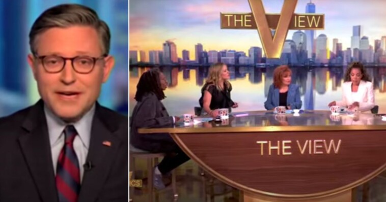 mike-johnson-skewers-‘the-view’-co-hosts-for-attempting-to-paint-new-trump-move-as-racist