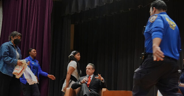 watch:-nyc-protesters-swarm-‘sick-freak’-andrew-cuomo-during-mayoral-candidate-forum